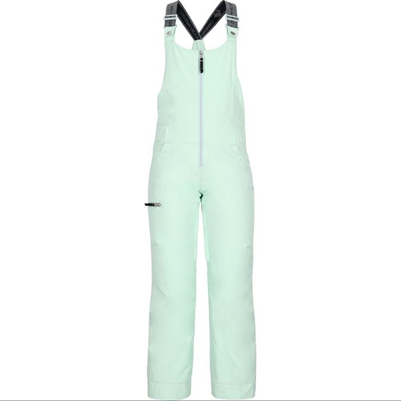 Obermeyer Winter Mint Girls Ski Bib Pants - Picture 2 of 15